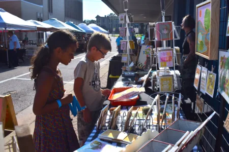 Colorful creations at Art Mart